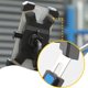thumbnail image 5 of Soporte universal para teléfono de bicicleta | Soporte ajustable 360° para motocicleta con espejo retrovisor | Soporte de manillar a prueba de golpes para teléfonos de 4,5 a 6,5 pulgadas | Incluye, 5 of 6