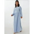 thumbnail image 5 of Maxi Dress with A-Form Fit and Crew Neck, 5 of 7