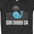 thumbnail image 4 of Inktastic San Diego California Whale Boys or Girls Baby Bodysuit, 4 of 5