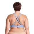thumbnail image 3 of Curve Muse Women's Plus Size Padded Underwire Full Coverage Bra-2PK-Blue,Nude-32DDD, 3 of 6