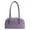 Light Purple, variant on Womens Shoulder Bag White Polka Dots on Black Classic Tote Handbags Fashion Clutch Hobo Purse with Zipper for Travel Casual