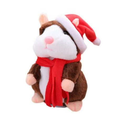 Talking Toy Hamster Imitating Talking Plush Toy Repeating Plush Animal Toy Fun For Kid Walmart