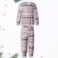 thumbnail image 4 of Disfraz Premium Conjunto de pijama familiar de 2 piezas, ropa de dormir informal de estilo navideño (blanco niño-5T) Kuymtek Blanco T 4-5 años Única para Unisex, 4 of 6