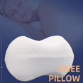 thumbnail image 5 of Round Memory Cotton Clip Leg Pillow Slow Rebound Knee Pillow Orthosis, 5 of 5