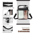 thumbnail image 4 of Bolso de mano MoKo Clear Crossbody Aprobado por Stadium, 19 x 15 x 5 cm, 4 of 7