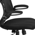 thumbnail image 7 of Emma + Oliver High Back Black Mesh 2-Paddle Ergonomic Office Chair Adjustable Lumbar, Arms, 7 of 7