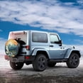 thumbnail image 4 of PISONIC Mountain And Woods Spare Tire Cover Weatherproof Universal Wheel Protectors for RV Camper Travel Trailer SUV Truck 14 inch, 4 of 7
