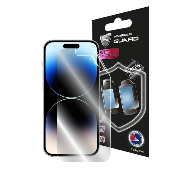IPG For iPhone 14 PRO SCREEN Protector Invisible Touch Screen Sensitive Ultra HD Clear Film Anti Scratch Skin Guard - Smooth/Self-Healing/Bubble -Free Screen