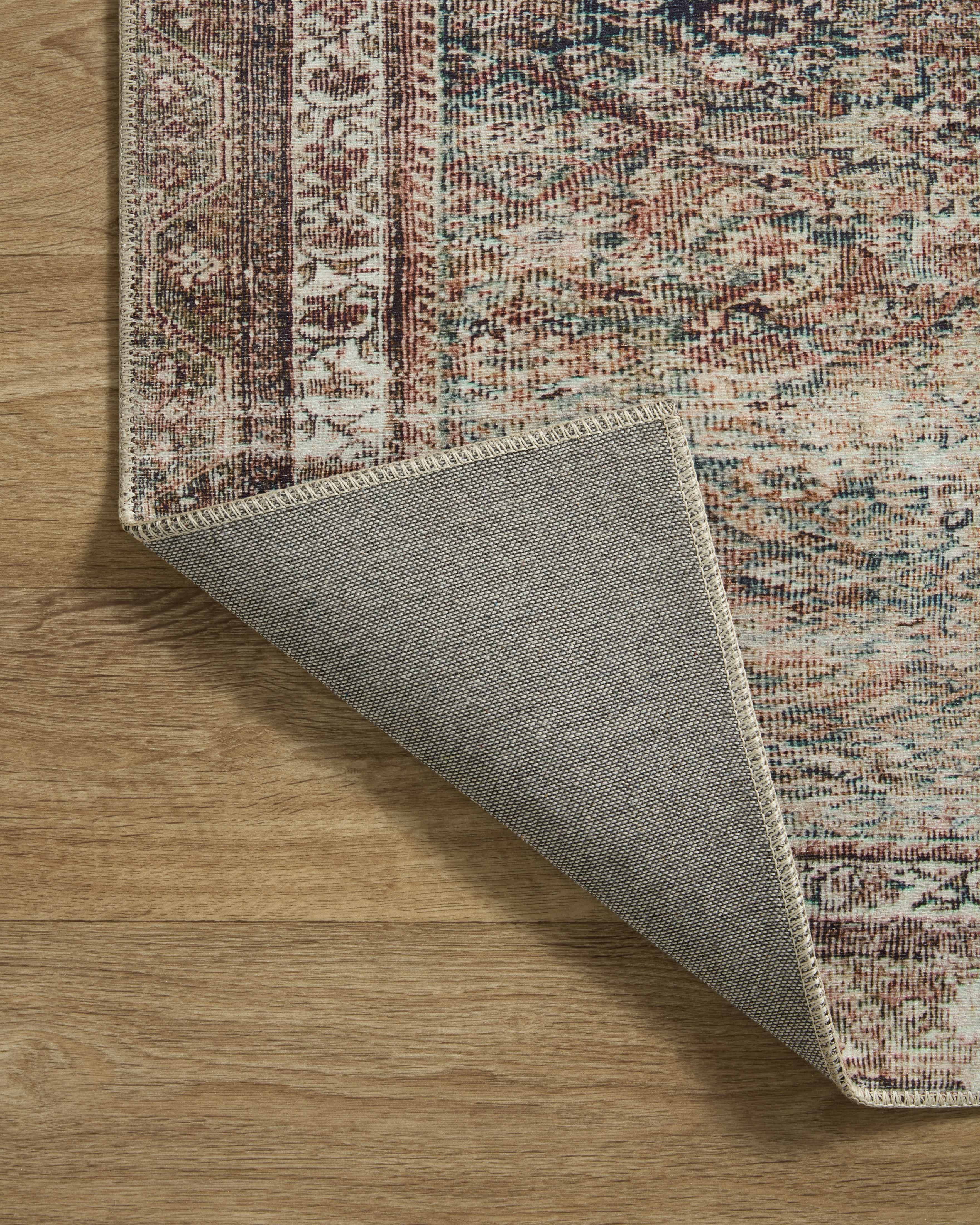 Chris Loves Julia x Loloi Jules Ink / Terracotta 2'-3" x 3'-9" Accent Rug