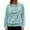 Blue-b, variant on Guitiannn Women Casual Solid Pocket Long Sleeve Pet Hoodless Sweatshirt Pullover Top Junior Sweatsuits Sweatshirt Women Soft Casual Jacket Fitted Sweatshirts Women Knit Tunic Tops Women Hooded