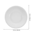 thumbnail image 5 of HINTRMENT Small Dish White For Serving Home Users 10Pcs 3.5X3.5X0.9In, 5 of 6