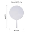 thumbnail image 1 of 8 Pieces Cake Decor Bake Decoration Fine Size Transparent Smooth Surface Workmanship Compact Size Transparent Safety Party Supplies Acrylic Decors DIY Prop, 1 of 1
