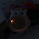 thumbnail image 5 of Reloj despertador para niños, bonito búho de dibujos animados, despertador con campana sonora, reloj de escritorio sin tic-tac con luz nocturna, ecológico, resistente a caídas, 5 of 5