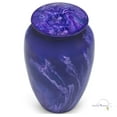 thumbnail image 3 of Eternal Harmony Purple Metal and Velvet Adult Handcrafted Cremation Urn, 3 of 6