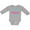 AC-Heather Grey, variant on Inktastic I Got It from My Mama, Mom, Mother, Arrow, Hearts Boys or Girls Long Sleeve Baby Bodysuit