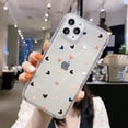 thumbnail image 3 of Funda de teléfono de flores para iPhone, 11, 14 Pro Max, 13, 12, XR, 7, 8 Plus, X, XS, SE 2020, 13 Mini, 14 Pro Max, 13Pro Max, fundas transparentes de silicona, 3 of 5