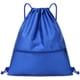 thumbnail image 1 of Mochila sencilla con bolsillo con cordón para hombre y mujer, mochila deportiva para fitness, bolsa de baloncesto ligera, bolsa de tela Oxford con cremallera, 1 of 4