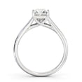 thumbnail image 3 of Ethan Jewel 14K White Gold Plated Engagement Ring - 1.8 Ct Princess Cut White Moissanite Solitaire Ring for Her - Simple Engagement Wedding Solitaire Princess Ring for Women's - Birthday Gift for Her, 3 of 3