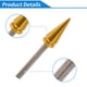 thumbnail image 5 of Pernos de parabrisas Unique Bargains para Harley Davidson Touring Freewheeler/Tri Glide 2014-2024 1 perno largo 2 pernos cortos aleación de aluminio tono dorado, 5 of 6