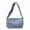 Light blue, variant on Crossbody Bag Shoulder Bag Hobo Bag for Women Denim with Sewing Line Detail Medium Size Adjustable Strap Multiple Compartments Magnetic Snap Closure Street Trend Style Bag for Daily Commute and Weeke