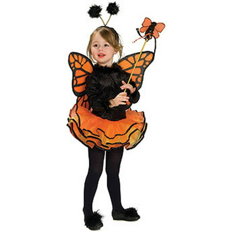 Orange Butterfly Kids Costume