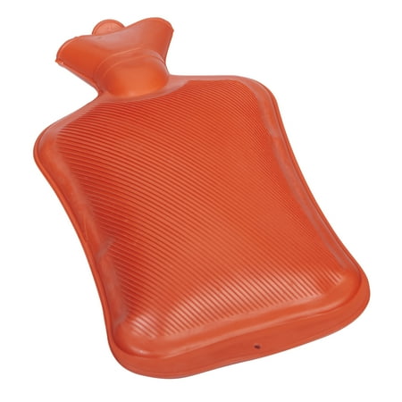 MABIS Rubber Water Bottle, Red, One