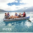 thumbnail image 6 of Intex Excursion Inflatable 5 Person Water Fishing River Boat Raft Set Oars, 6 of 9