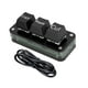 thumbnail image 3 of Mini teclado mecánico portátil de 3 teclas para juegos profesionales Negro ya establecido, 3 of 9