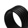 thumbnail image 4 of Anillo de mango de raqueta de tenis Naiovety Silicona 2 piezas Sobregrip deportivo Negro, 4 of 6