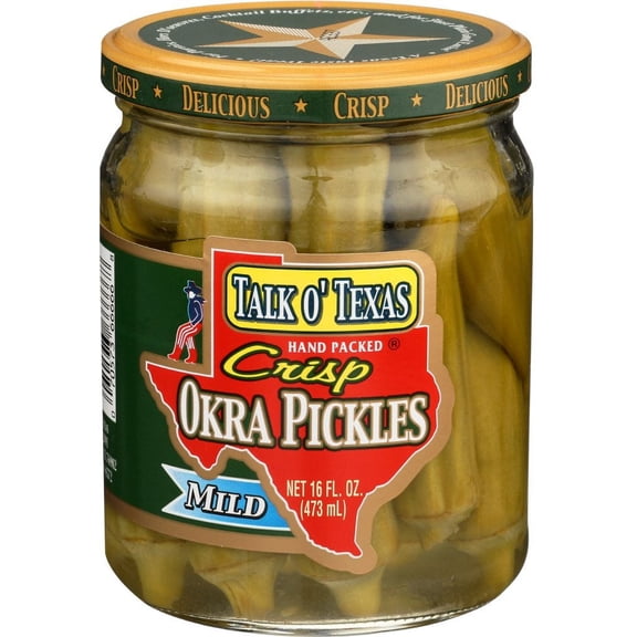 Talk O Texas Okra Pickled Mild
