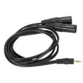 thumbnail image 1 of Cable adaptador XLR, cable divisor de audio macho XLR dual JORINDO diseñado para precisión, 1 of 8