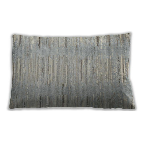 Ahgly Company Outdoor Rectangular Contemporary Lumbar Throw Pillow, 13 inch by 19 inch