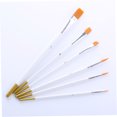 thumbnail image 4 of HINTRMENT Bakery Accessories 6PCS ABS Cake Brush Set For Fondant Decorating Gumpaste Painting Professional Users, 4 of 8