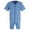 Blue Plaid, variant on Hanes  Short Sleeve Short Leg Pajama Set (Men Big & Tall)