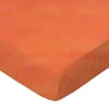 SheetWorld Fitted 100% Cotton Percale Play Yard Sheet Fits BabyBjorn Travel Crib Light 24 x 42, Deep Orange Woven