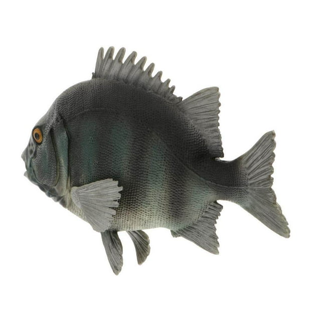 Langgg Realistic Static Ocean Animal Model Toy Kids Gift Stone Snapper