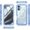 thumbnail image 4 of Étui Magnétique Conçu pour iPhone 16 Plus 6.7 Pouces Grade Militaire Robuste 360 Protection d'Écran Intégrée Compatible avec MagSafe Étui Transparente, 4 of 6