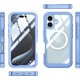thumbnail image 4 of Estuche magnético diseñado para iPhone 16 Plus, de grado militar, resistente, de 360 grados, con protector de pantalla incorporado, resistente, con cubierta transparente MagSafe para teléfono, 4 of 6