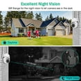thumbnail image 2 of WiFi Wireless Security Camera System Outdoor Home Night Vision Camera 1080P HD -, 2 of 3