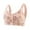 Pinks, variant on Padded Bras for Women Discouts Woman Color Thin and Steel Hoop Push up Breathable Underwear for Daily Bras Demi Cup Bra Style F-970 Pinks 36