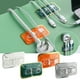 thumbnail image 1 of Organizador de cables 4pc Cable Manager - Clips de plástico 7x4cm para escritorio, televisor, almacenamiento de cables de ordenador y teléfono - Abrazaderas de enrutamiento de cables de 4, 1 of 2