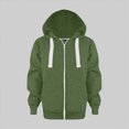 thumbnail image 2 of UAYOTSE Boys' Active Sweat Relaxed-Fit Full Zip Hoodie,Sizes 5-6 Years, 2 of 6