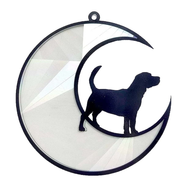Colgante acrílico conmemorativo para mascotas para colgar en la ventana