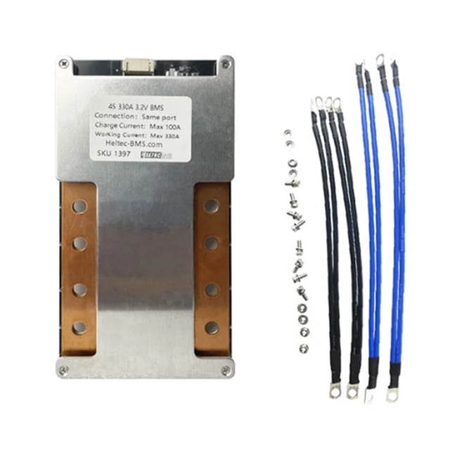 Car Startup 12V BMS 300A 3S 4S 300A 330A 8S BMS 24V 350A Li-ion Battery Protection RV With 7AWG Cable With Copper Nose ,Long Lasting