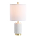thumbnail image 5 of Safavieh Davion Marble 16 in. H Table Lamp, White/Brass Gold, 5 of 6