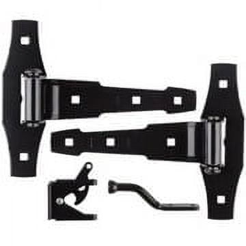 National hardware n109-025 8-13/16" x 7-1/8" black gate kit