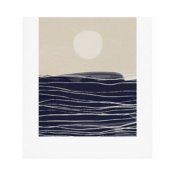 Society6 Alisa Galitsyna Abstract Seascape 2 8" x 10" Art Print & Hanger