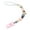 Pink, variant on SPRING PARK 3pcs Cute Silicone Beads Dummy Pacifier Clip Holder Soother Chain Baby Teething Toys