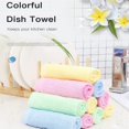thumbnail image 2 of Wood Fiber Wipes Soft NonGreasy Kitchen Wipes Dishcloths Furniture Dish Towels Glass Cleaning Wipes (35g×5), 2 of 7