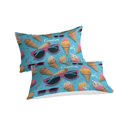 thumbnail image 2 of 3D Ice Cream Printed Comforter Cover Set Children Adult Unique Design Bedding Set Bedroom Decor,Twin (68"x86"), 2 of 5